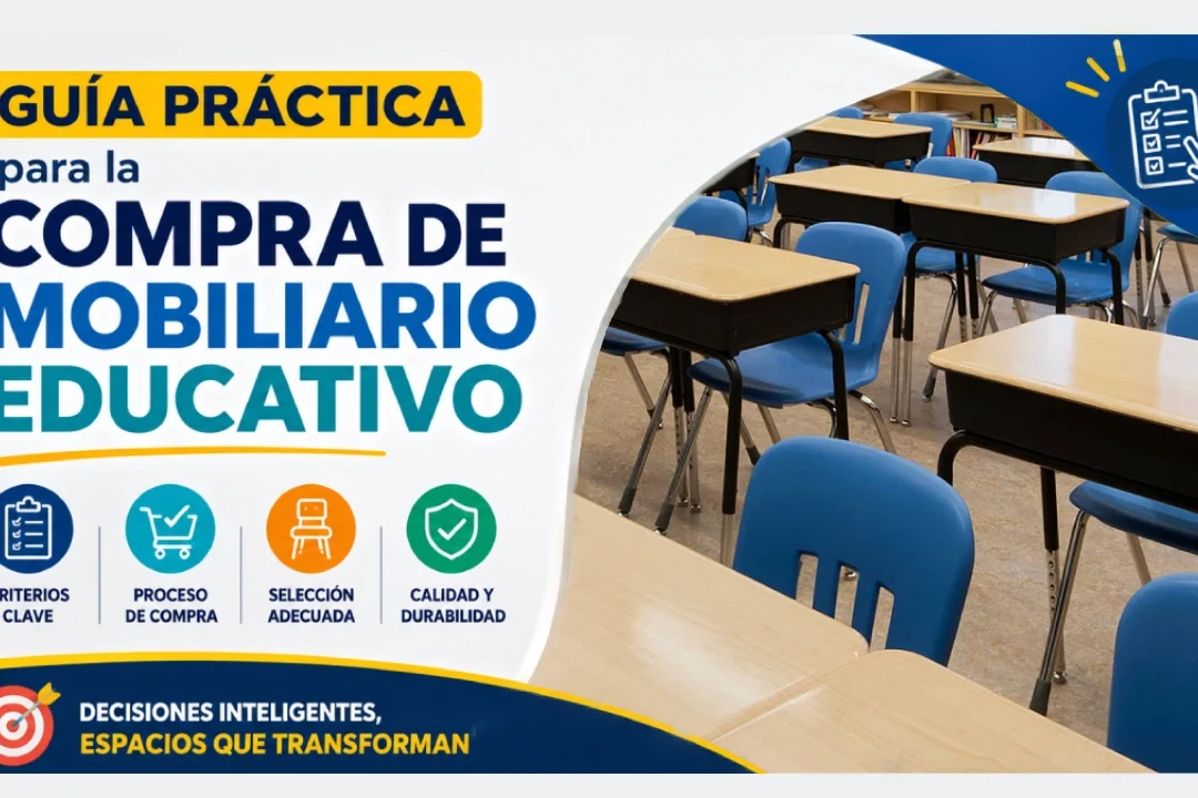 ¿Qué debes evaluar antes de comprar mobiliario educativo?